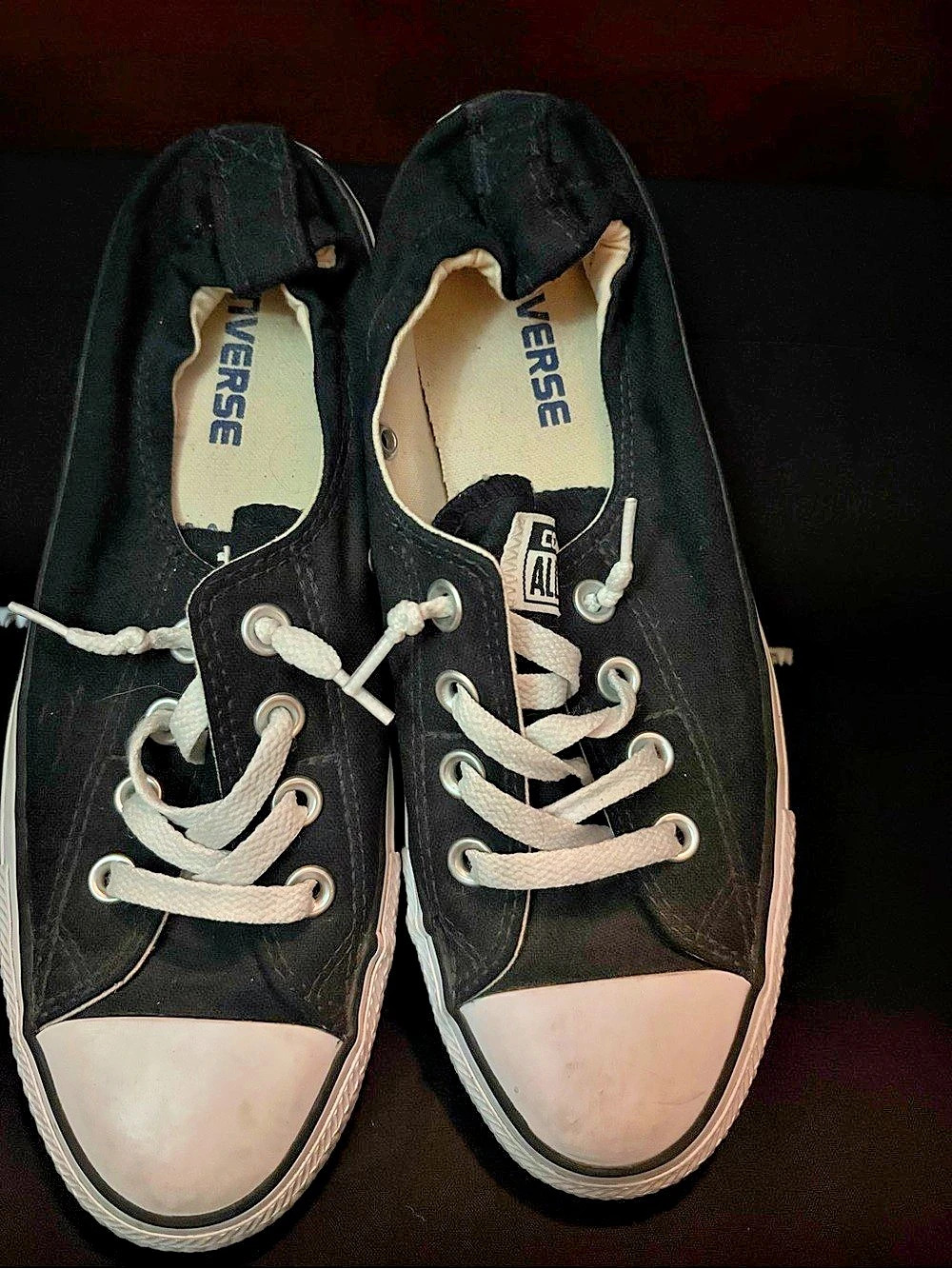 Converse Chuck Taylor All Star Shoreline Slip-On Black Sneakers US 8